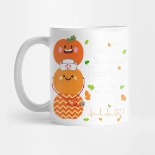 I Care For the Cutest Pumpkins In The Patch Halloween Nurse Mug